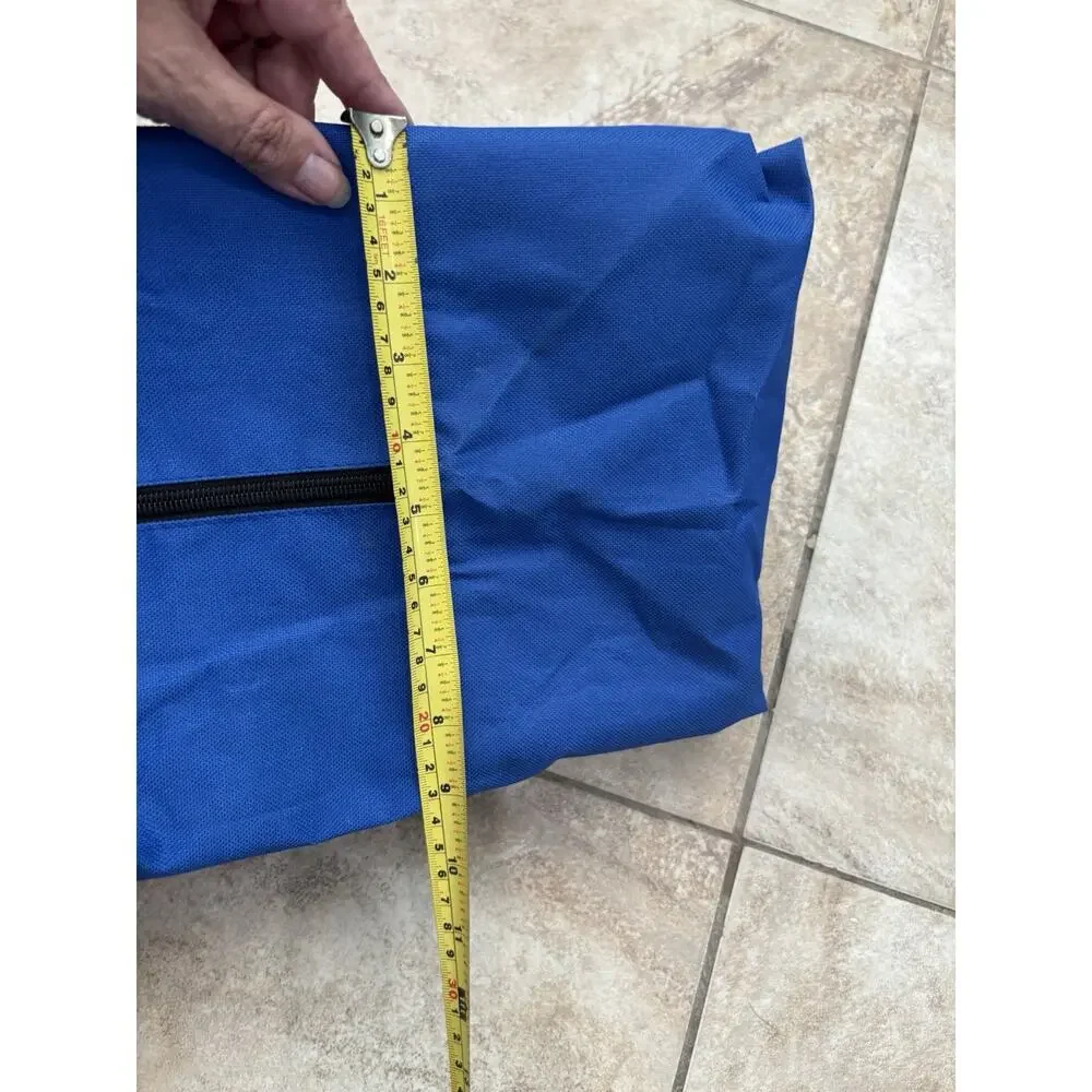 Large Heavy Duty Zippered Storage Carry‎ Bag Red Blue 45